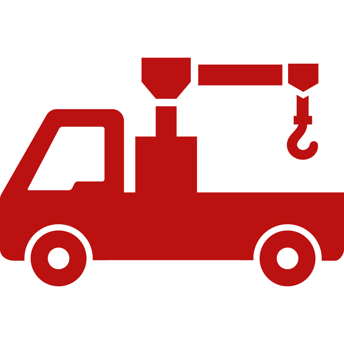 レッカー車のイラスト