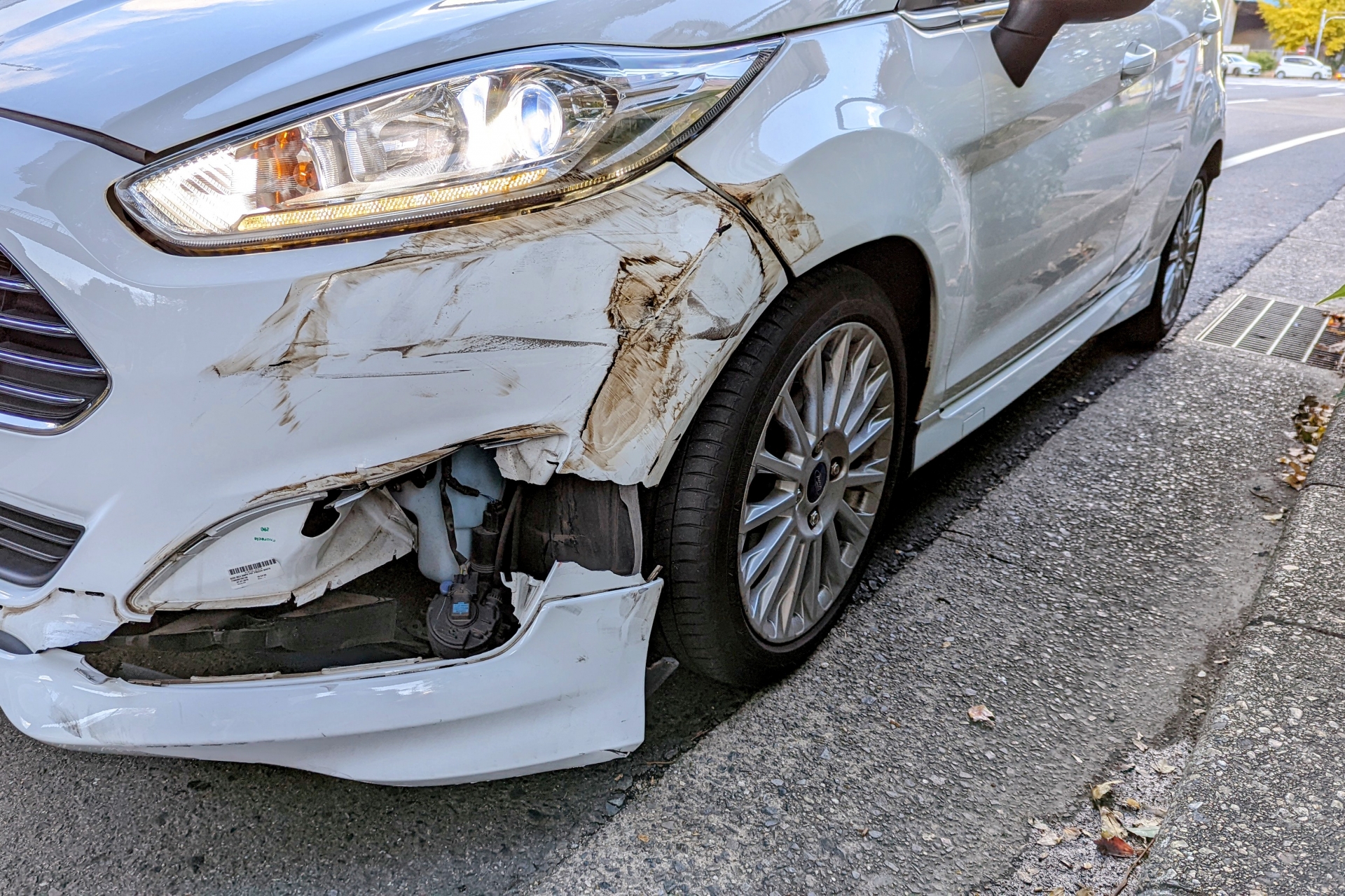 事故車の画像